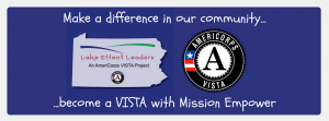 Lake Effect Leaders BANNER - Become an AmeriCorps VISTA with Mission Empower