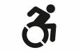 Icon of person in wheelchair